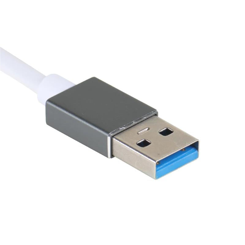 iggual Hub USB-A 3 puertos USB 3.0 + RJ45 Gigabit - detalle