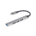 Gembird Hub USB-C 4P, USB 3.0 x 1 + USB 2.0 x 3