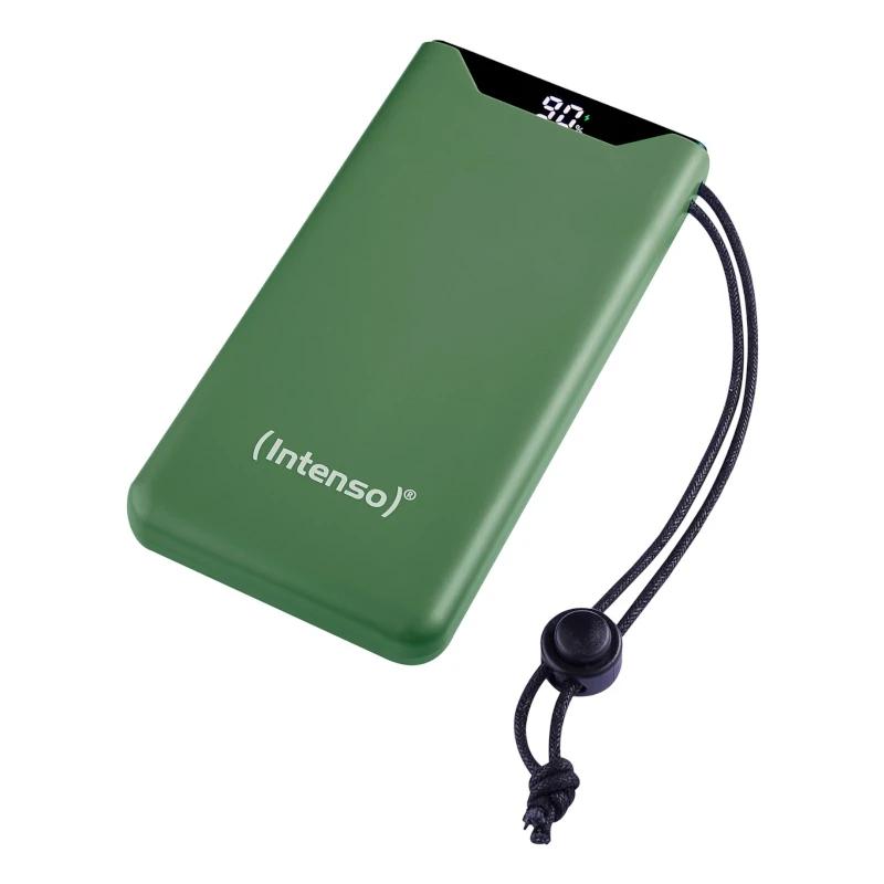 Intenso | PowerBank F10000 | 10000 mAh | Verde - detalle