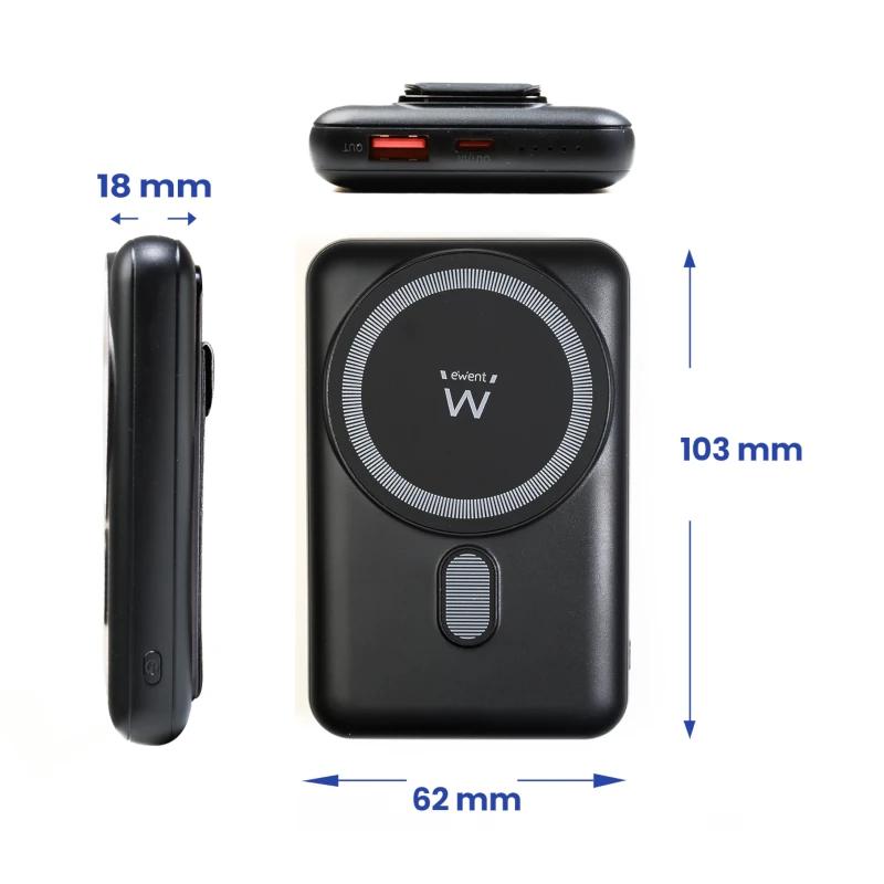 EWENT POWERBANK 10000mAh MagSafe PD 22,5W
