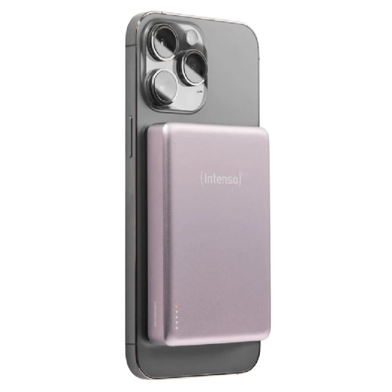 Intenso Powerbank MW10000 MagSafe Rosado