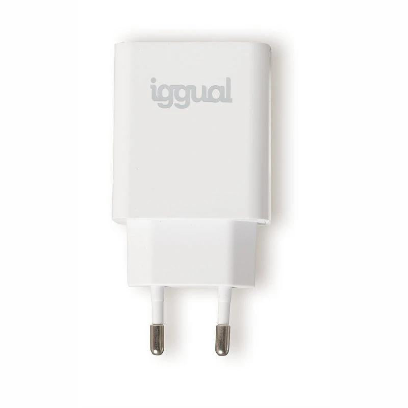 iggual Cargador rápido USB PD tipo C 20W