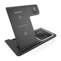 AISENS Cargador inalambrico USB-C 3 EN1 15w NEGRO