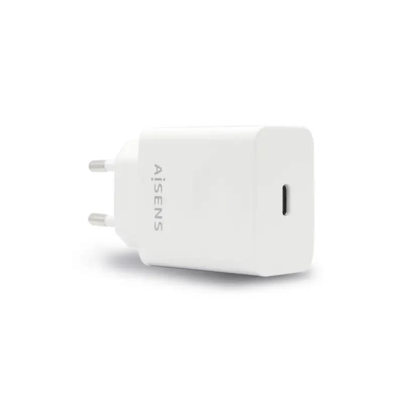 Aisens Cargador USB-C PD3.0 1xUSB-C 20W Blanco