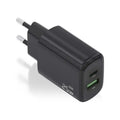 Aisens Cargador GaN 25W USB-C PD 3.0 USB-A QC3.0