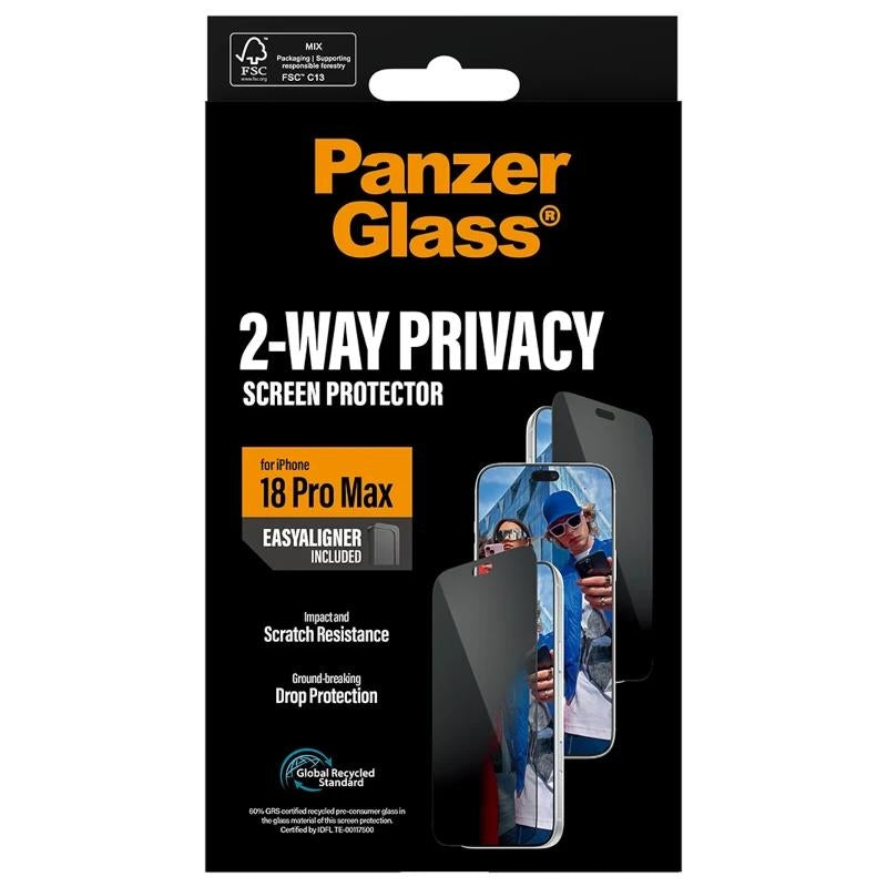 PanzerGlass Privacy Protector iPhone 18Pro Max