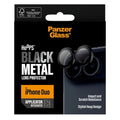 PanzerGlass Hoops Camera Protect iPhone Duo Black