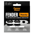 PanzerGlass Fender Camera Prot iPhone Duo Silver