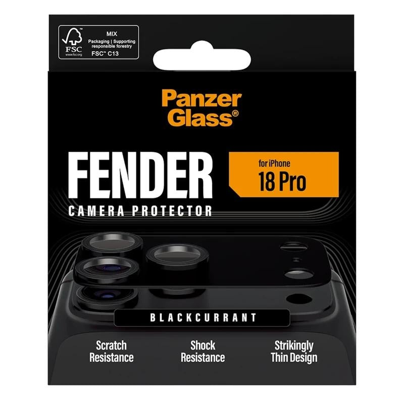 PanzerGlass Fender Camera Protect iPh 18Pro Black