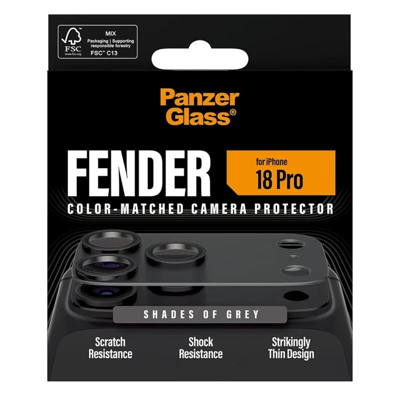 PanzerGlass Fender Camera Protect iPh 18Pro Grey