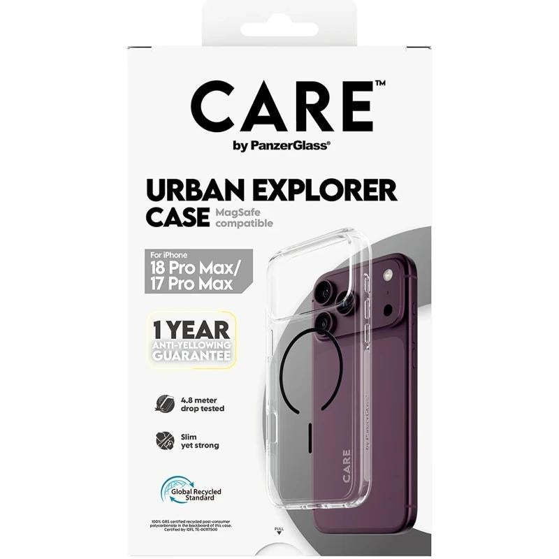 Care Urban Case Trans Black MagSafe iP 18PMx 17PMx