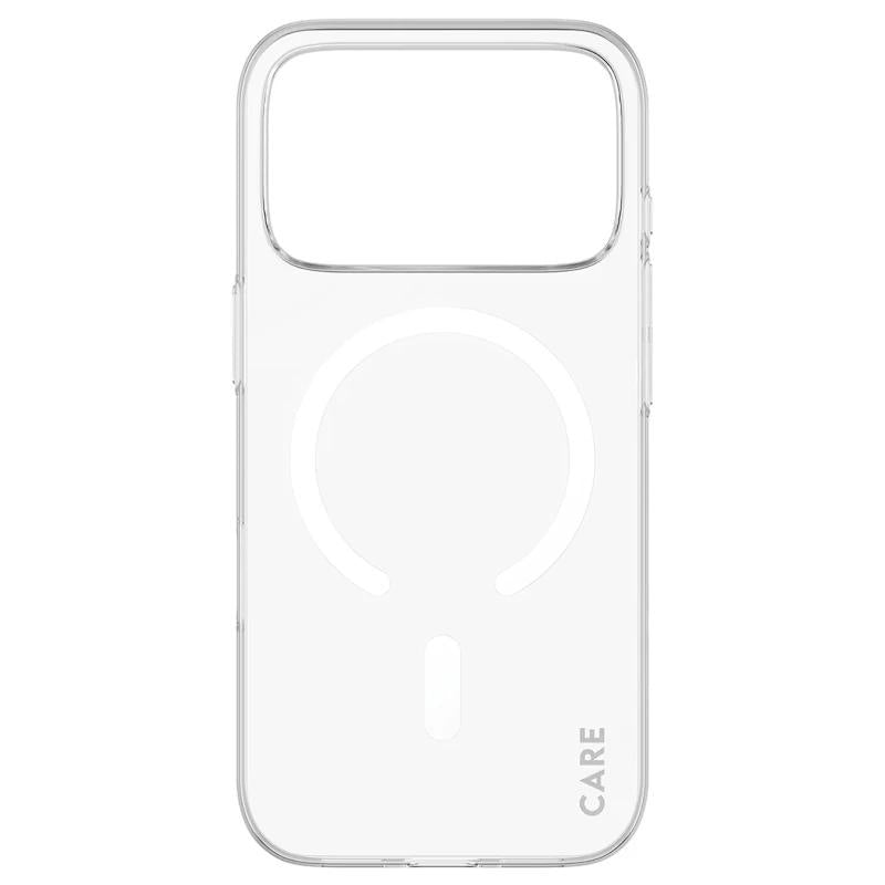 Care SL1M Case Transparent  MagSafe iP 18Pro 17Pro - detalle