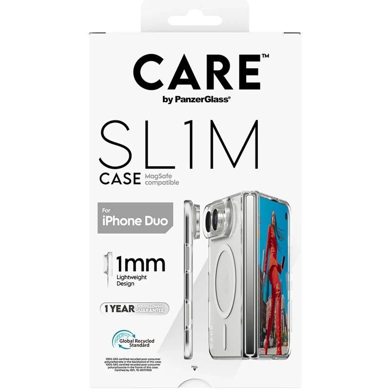 Care SL1M Case Transparent w. MagSafe iPhone Duo