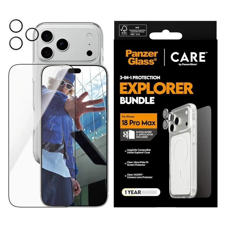 PanzerGlass Bundle Proteccion 3x1 Iphone 18 ProMax