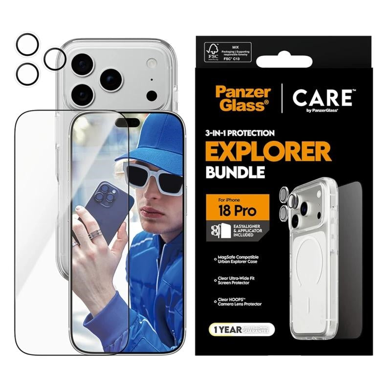 PanzerGlass Bundle Proteccion 3x1 Iphone 18 Pro