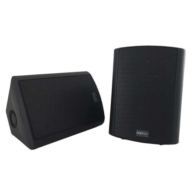 Approx Altavoces Pared Dig.2x30W kit de mont negro - detalle