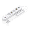 Aisens Regleta 4 tomas interruptor PD 2xUSBC 2xUSB