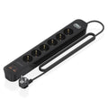 Aisens Regleta 6 tomas interruptor PD 2xUSBC 2xUSB
