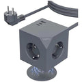 Coolbox CUBIK 3 Enchufes Cubo Magnético Carga USB