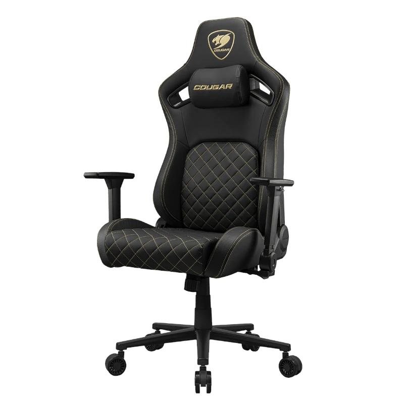 Cougar Silla Gaming Defensor Gold - detalle