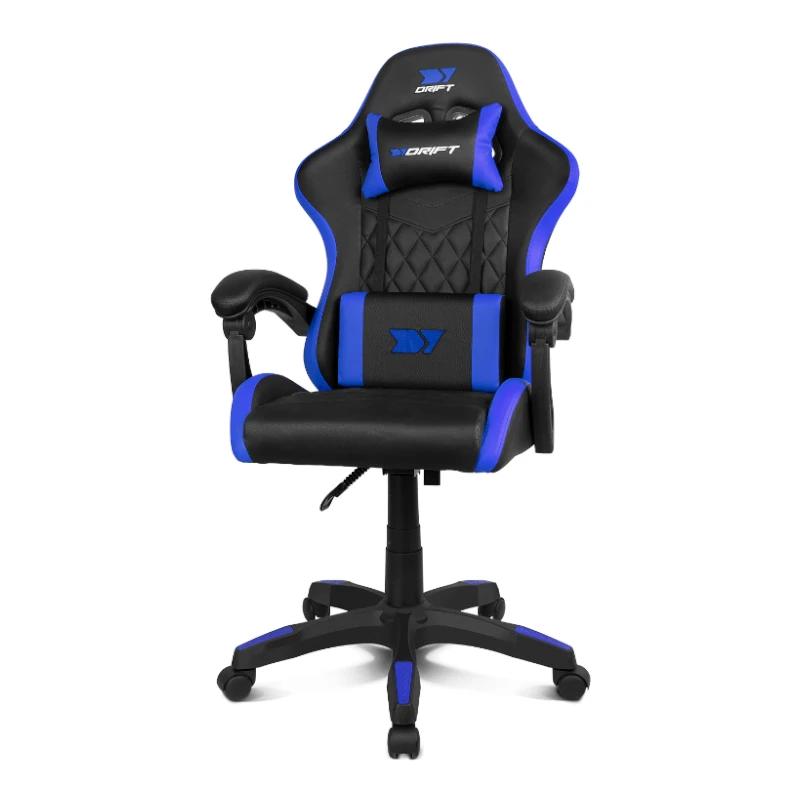 DRIFT Silla Gaming DR35 Negra-Azul Eléctrico - detalle