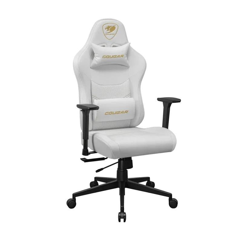 Cougar Silla Gaming Pryme White - detalle