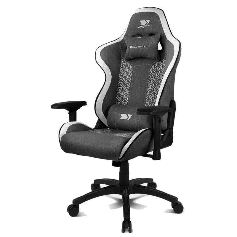DRIFT Silla Gaming DR190 Tela Blanca