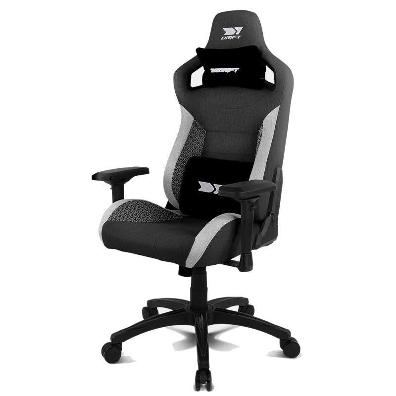 DRIFT Silla Gaming DR220 Tela Blanca