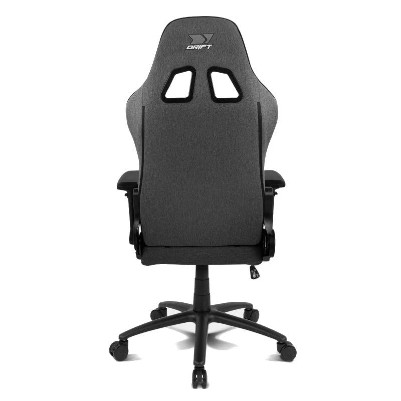 DRIFT Silla Gaming DR90XXL Tela Gris/Negro - detalle