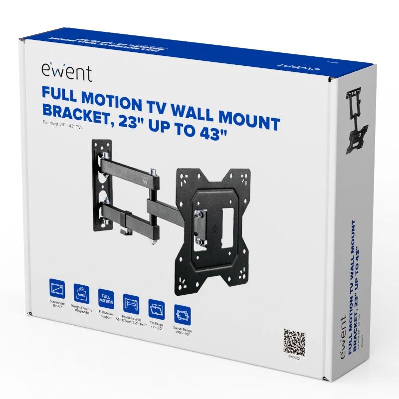 EWENT EW1522 Soporte pared TV ext 3 pivot,23 - 42" - detalle