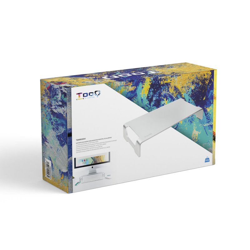 Tooq Soporte elevador monitor/portátil de aluminio - detalle