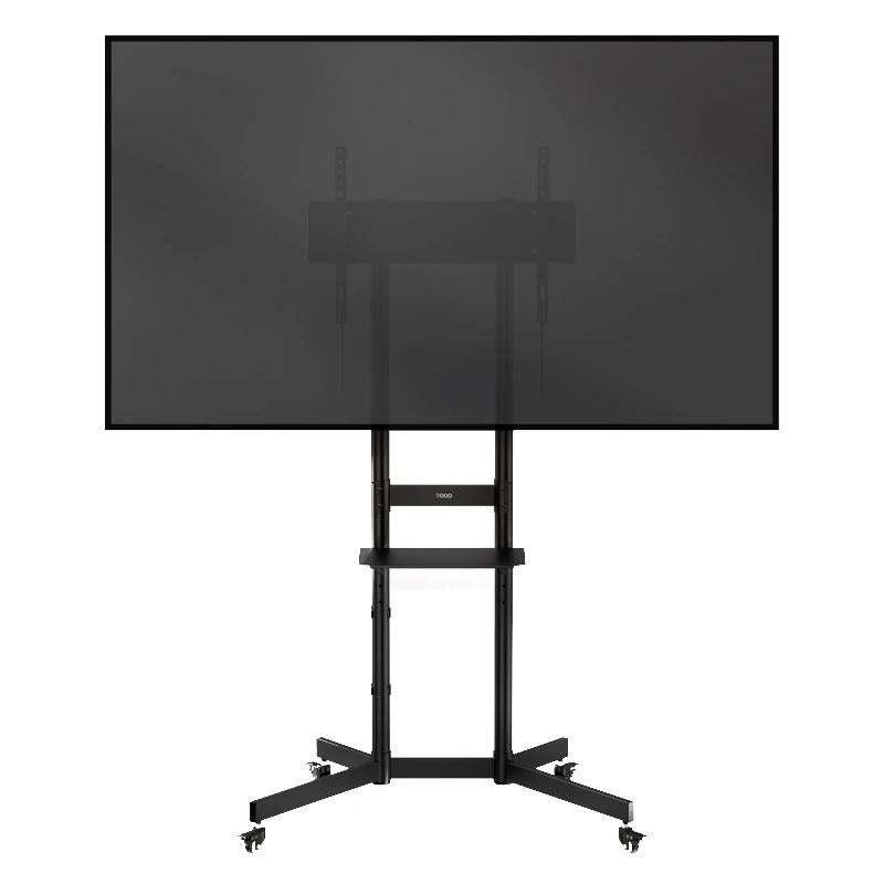 Tooq Soporte Suelo Ruedas "KEFRÉN" 37-70", Negro - detalle