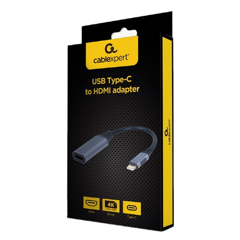 Gembird Adaptador USB Type-C a HDMI Gris - detalle