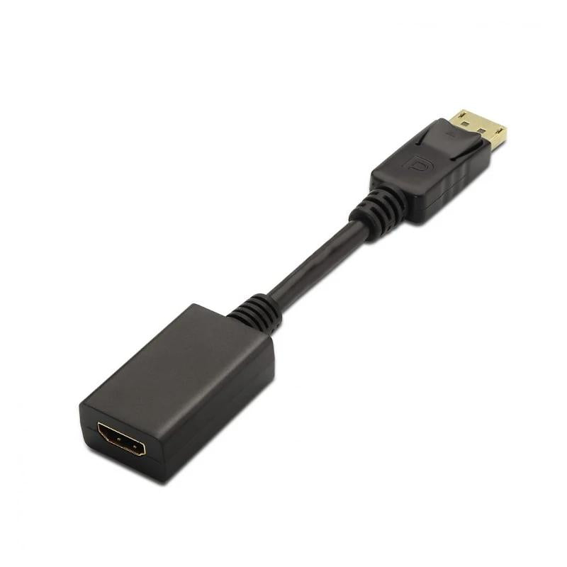 Aisens Conversor DISPLAYPORT/M-HDMI A/H negro 15cm - detalle