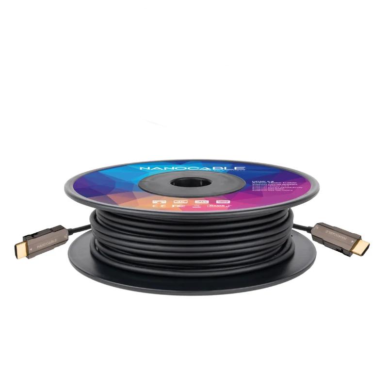 Nanocable Cable HDMI v2.0 AOC 4K@60HZ 18Gbp 100 m - detalle