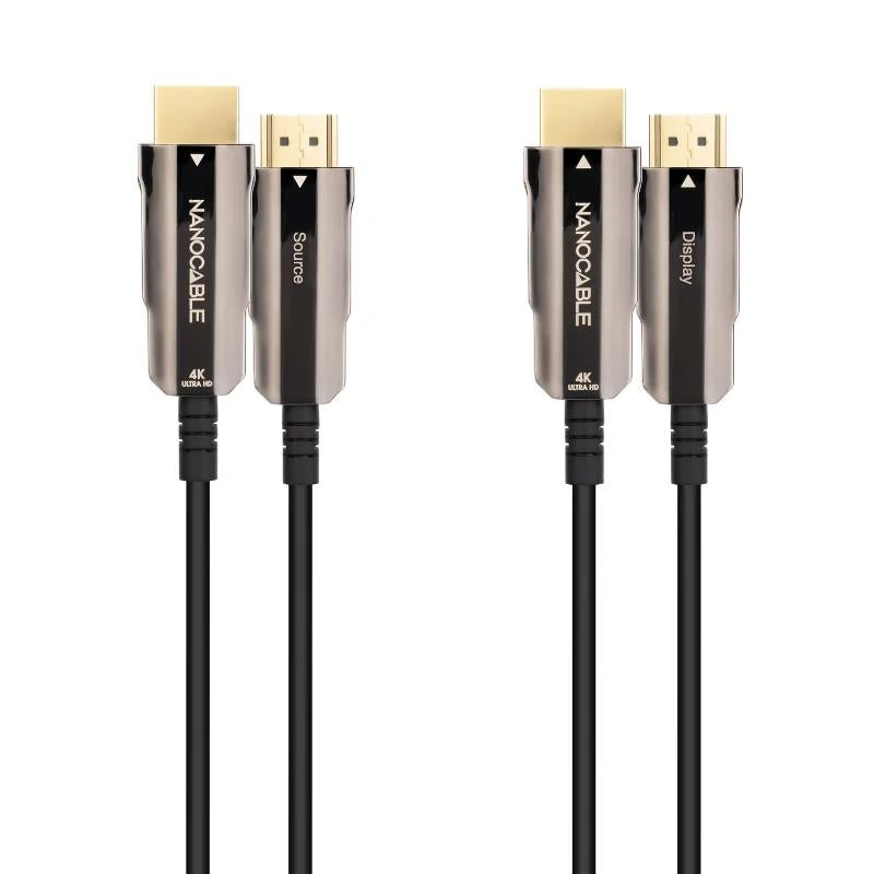 Nanocable Cable HDMI v2.0 AOC 4K@60HZ 18Gbp 100 m - detalle