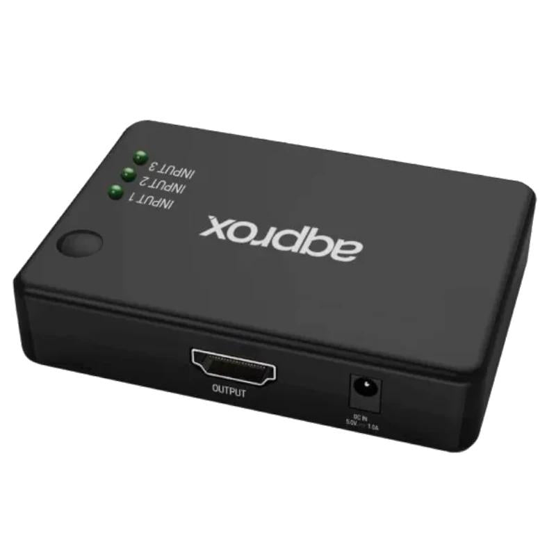 Approx HDMI Switch 4K HDMI 3 Ports 4K/30HZ 