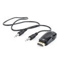 Gembird Adaptador HDMI a VGA y audio, negro