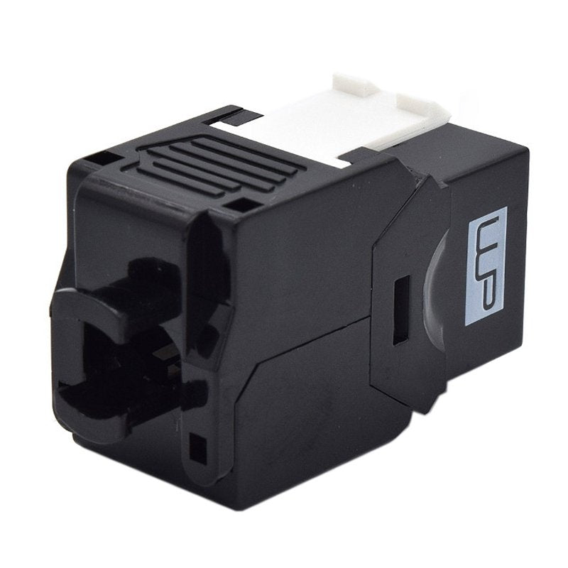 WP Keystone Cat. 6a UTP RJ45/Hembra  Negro - detalle