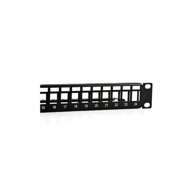 2LAN Patch Panel 19"  Vacio 24 Puertos UTP - detalle