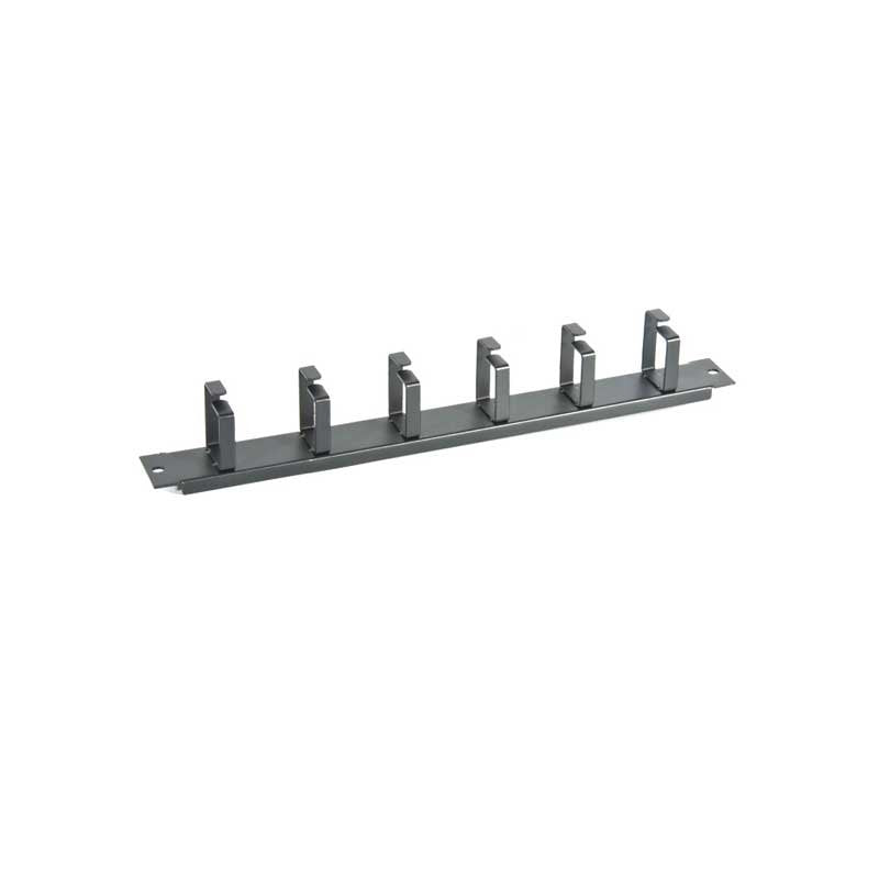 2LAN Panel Pasacables de Anillas 19" 1U Metal - detalle