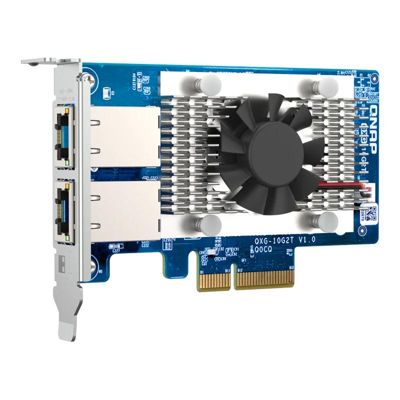 QNAP QXG-10G2T Tarj Expansión 2xNBase-T RJ45 PCIe - detalle