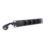 2LAN Regleta 19" 4 Schukos sin Interruptor