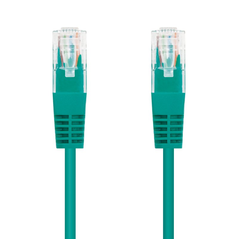 Cable de conexión Nanocable RJ45 Cat. 6 UTP 1 M Verde