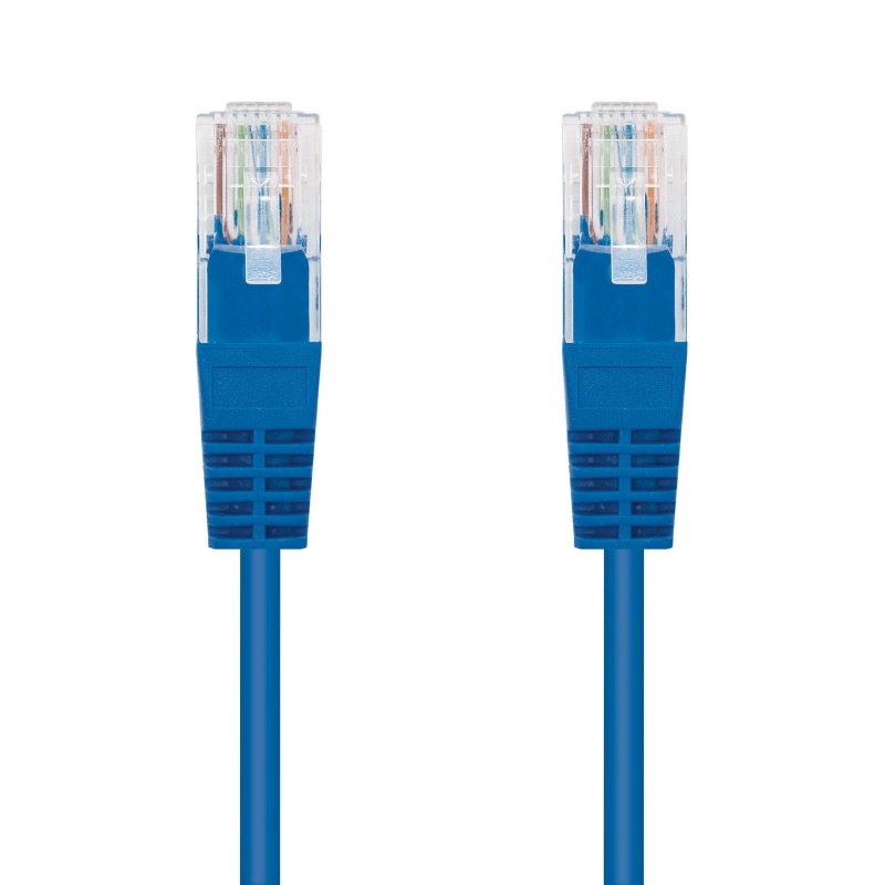 Cable de conexión UTP Cat.6 Nanocable 25 cm azul 