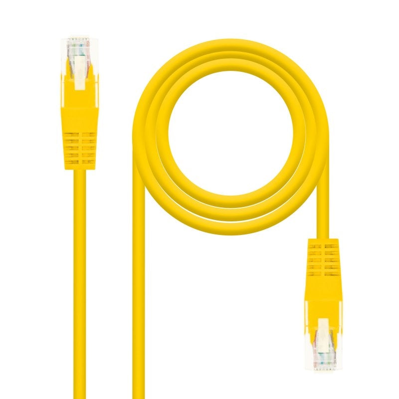 Cable de conexión UTP Cat.6 Nanocable 30 cm amarelo 
