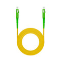 Nanocable Cable fibra SC/APC LSZH Amarillo 15m