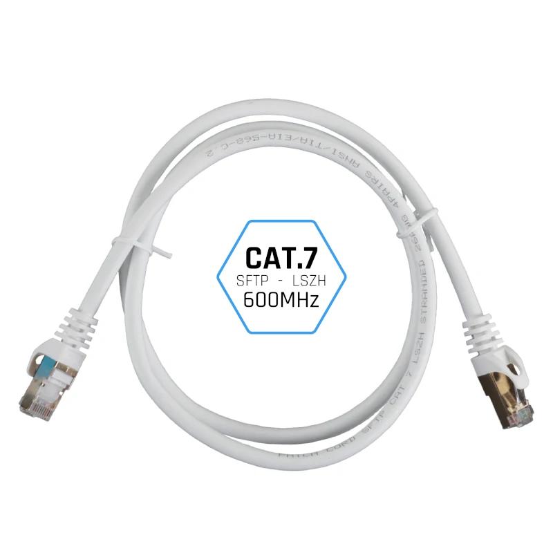 iggual Latiguillo CAT7 SFTP LSZH 3 metros blanco