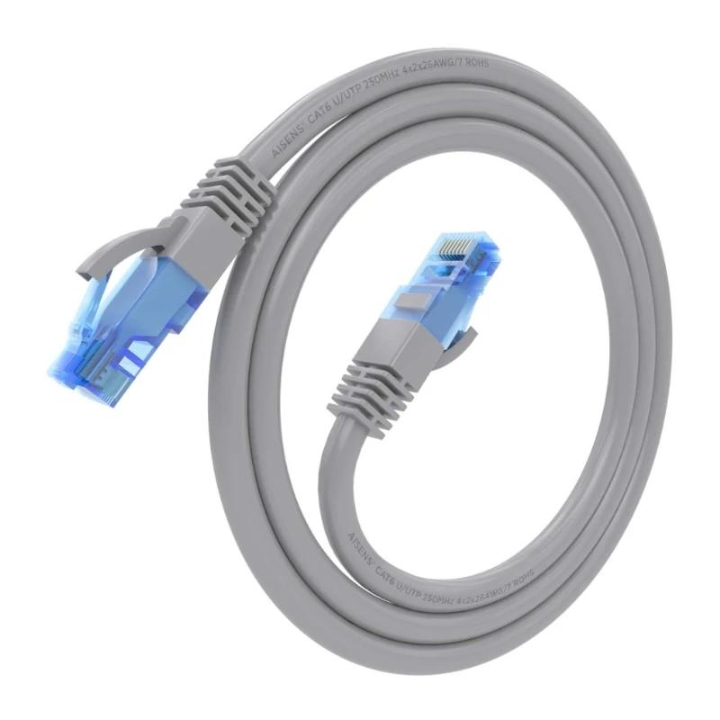 Aisens Cable RJ45 CAT.6 UTP AWG26 CCA Gris 1.0M - detalle