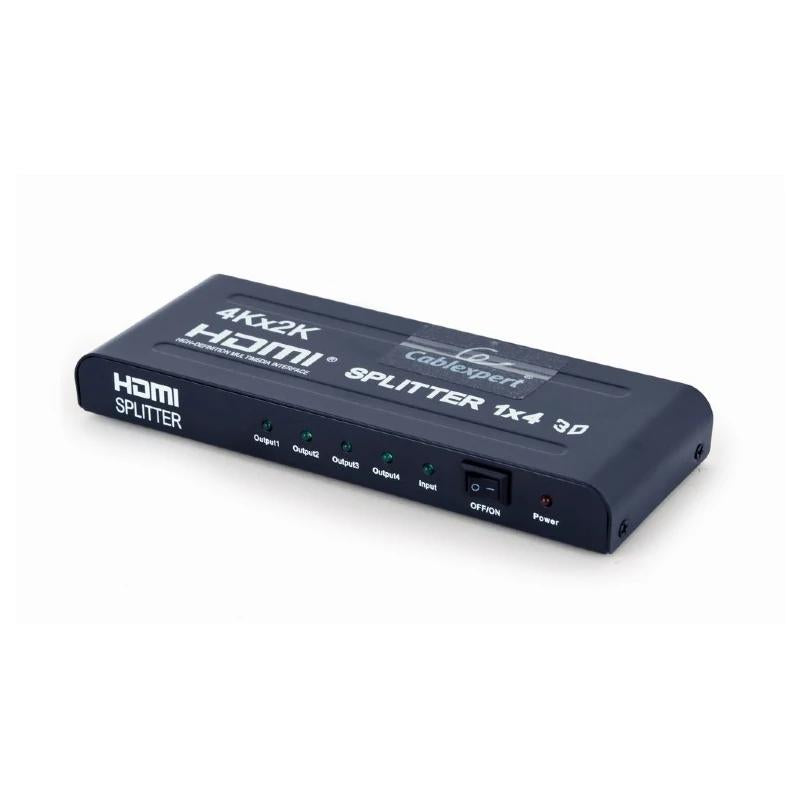 Gembird Divisor de HDMI 4 Puertos Negro - detalle